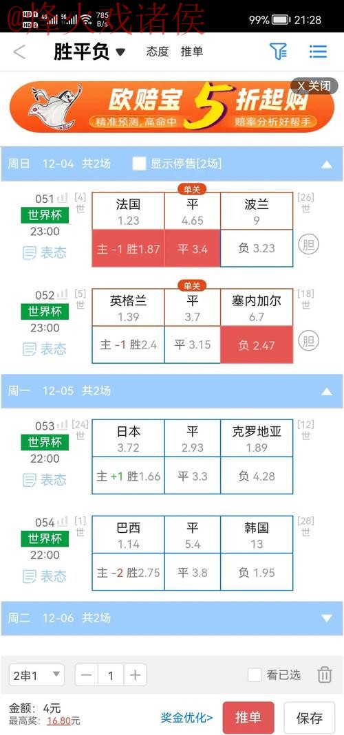 世界杯盘口网页版热门推荐与分析 世界杯盘口网页版热门推荐与分析